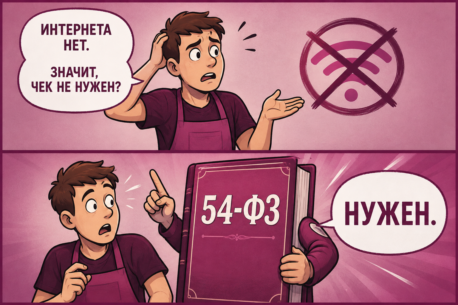 Что будет, если работать на кассе без интернета