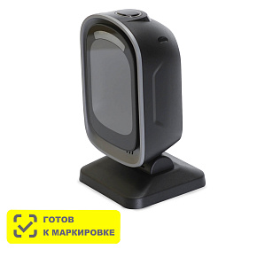 Стационарный сканер штрих кода MERTECH 8520 P2D Mirror Black картинка от магазина Кассоптторг