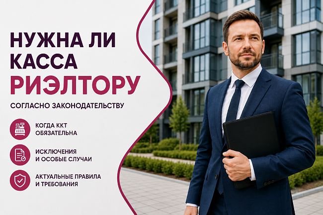 Нужна ли касса риэлтору?
